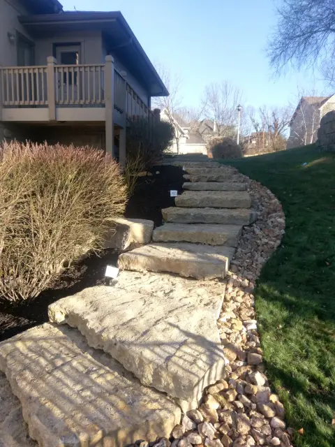 Outdoor steps